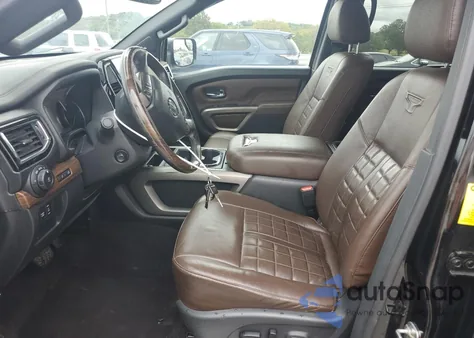 2020 Nissan Titan Sv из США, поврежденный, VIN 1N6AA1EDXLN508757